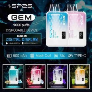 SP2S拋棄式9000口一次性電子煙 | 超高CP值 | 16種口味選擇 | 12mL大容量 | 正品現貨